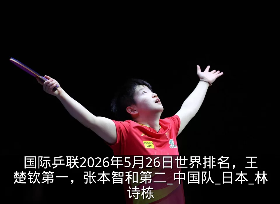 国际乒联2026年5月26日世界排名，王楚钦第一，张本智和第二_中国队_日本_林诗栋